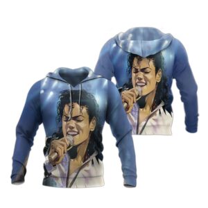 Michael Jackson Michael Jackson All Over Print 3D Hoodie