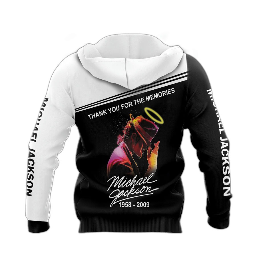 Personalized Michael Jackson All Over Print Hoodie - Image 3