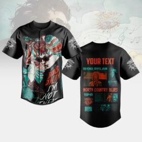 Bob Dylan Custom Personalized Baseball Jersey For Fans