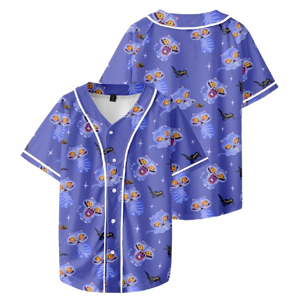 KPop Demon Hunters Derpy Tiger Baseball Jersey