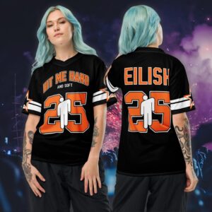 Custom Color Billie Eilish Hmhas Tour Inspired Concert Outfit Jersey