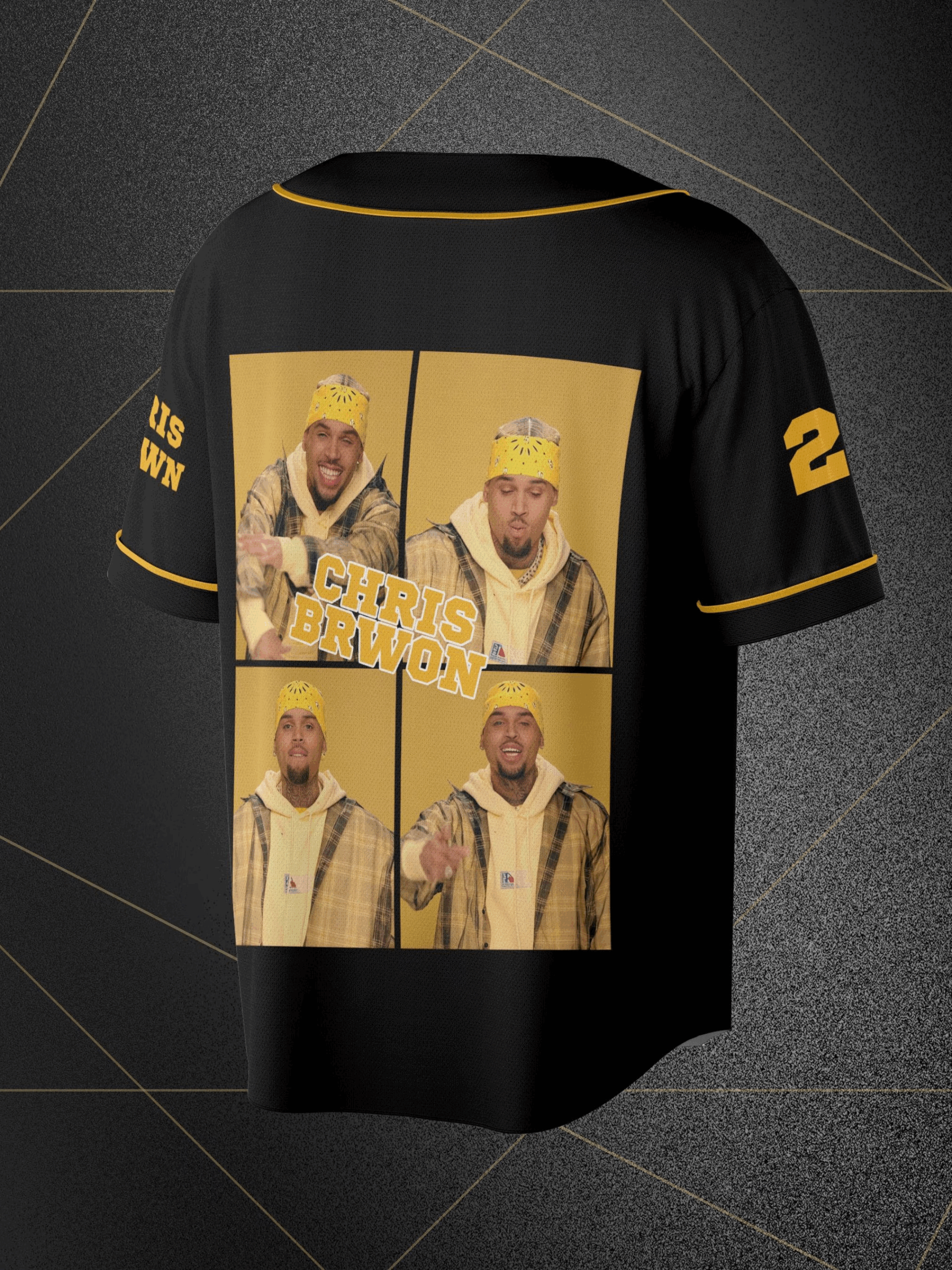 Chris Brown Breezy Bowl XX Tour 2025 Jersey, Breezy Bowl Jersey, Chris Brown Jersey - Image 4