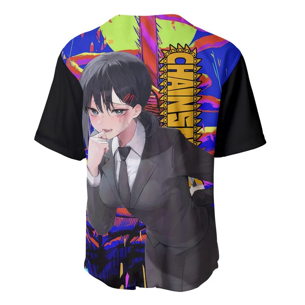 Kobeni Higashiyama Baseball Jersey Chainsaw Man - Image 3