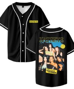 Custom Color Kpop Katseye Beautiful Chaos Merch Baseball Jersey