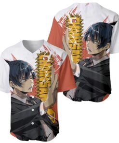 Aki Hayakawa Baseball Jersey Chainsaw Man