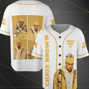 Alternative view of Chris Brown Breezy Bowl XX Tour 2025 Jersey, Breezy Bowl Jersey