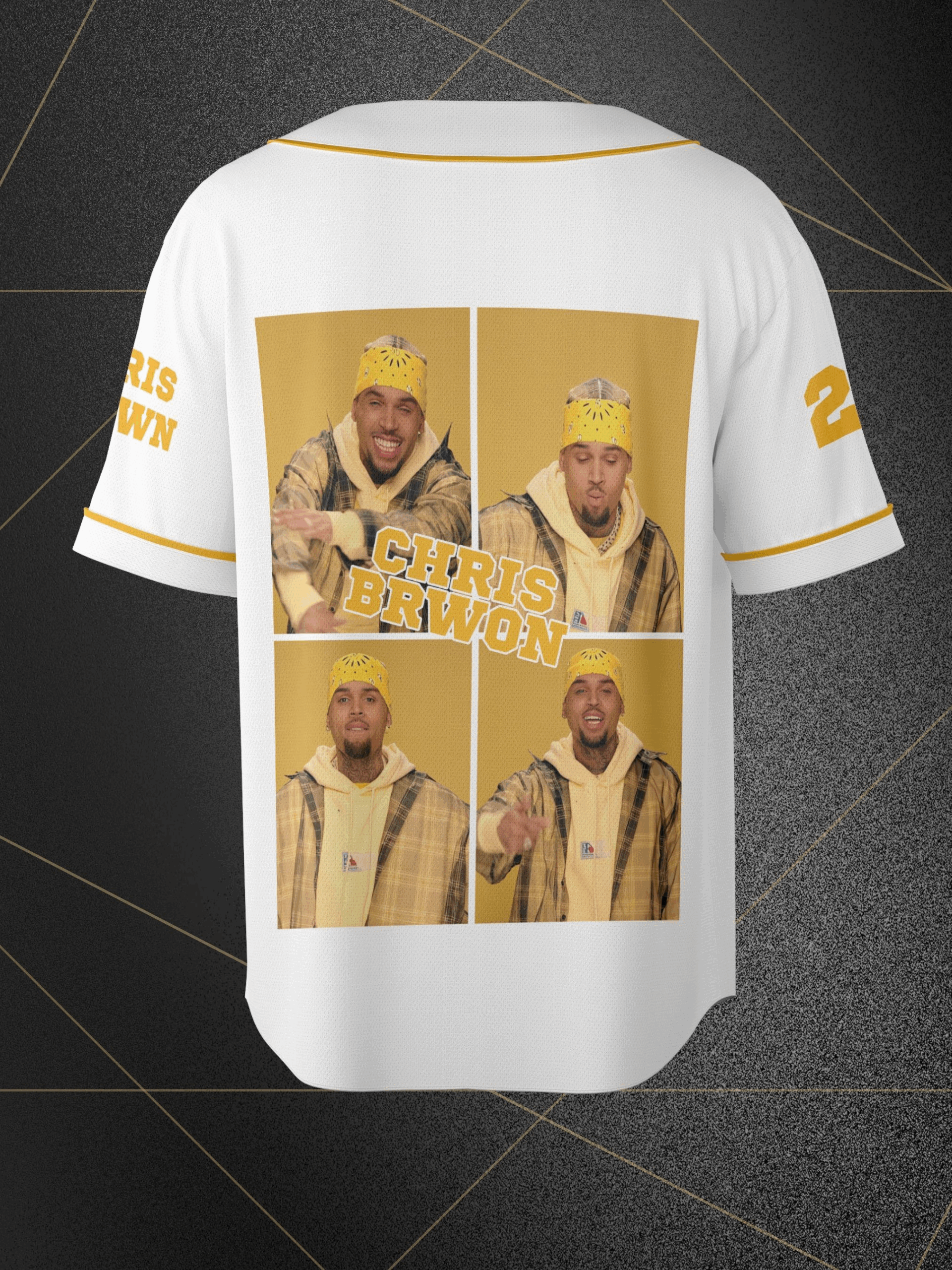 Chris Brown Breezy Bowl XX Tour 2025 Jersey, Breezy Bowl Jersey - Image 4