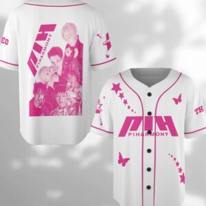 P1Harmony Baseball jersey, P1USTAGE H: MOST WANTED jersey, P1Harmony 2025 Concert Merchandise, Custom Color