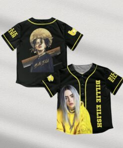 Billie Eilish Baseball Jersey: Hit Me Hard and Soft Concert Outfit, Custom Color