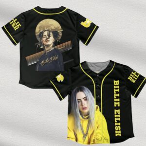 Billie Eilish Baseball Jersey: Hit Me Hard and Soft Concert Outfit, Custom Color