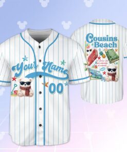 Alternative view of Team Conrad Junior Mint Bear Baseball Jersey, Cousins Beach TSITP Jersey, Summer Beach Tee, Team Conrad Cousins Beach Jersey