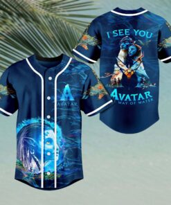 Avatar Baseball Jersey, Avatar The Way of Water T-Shirt, Jake Sully and Neytiri Jersey