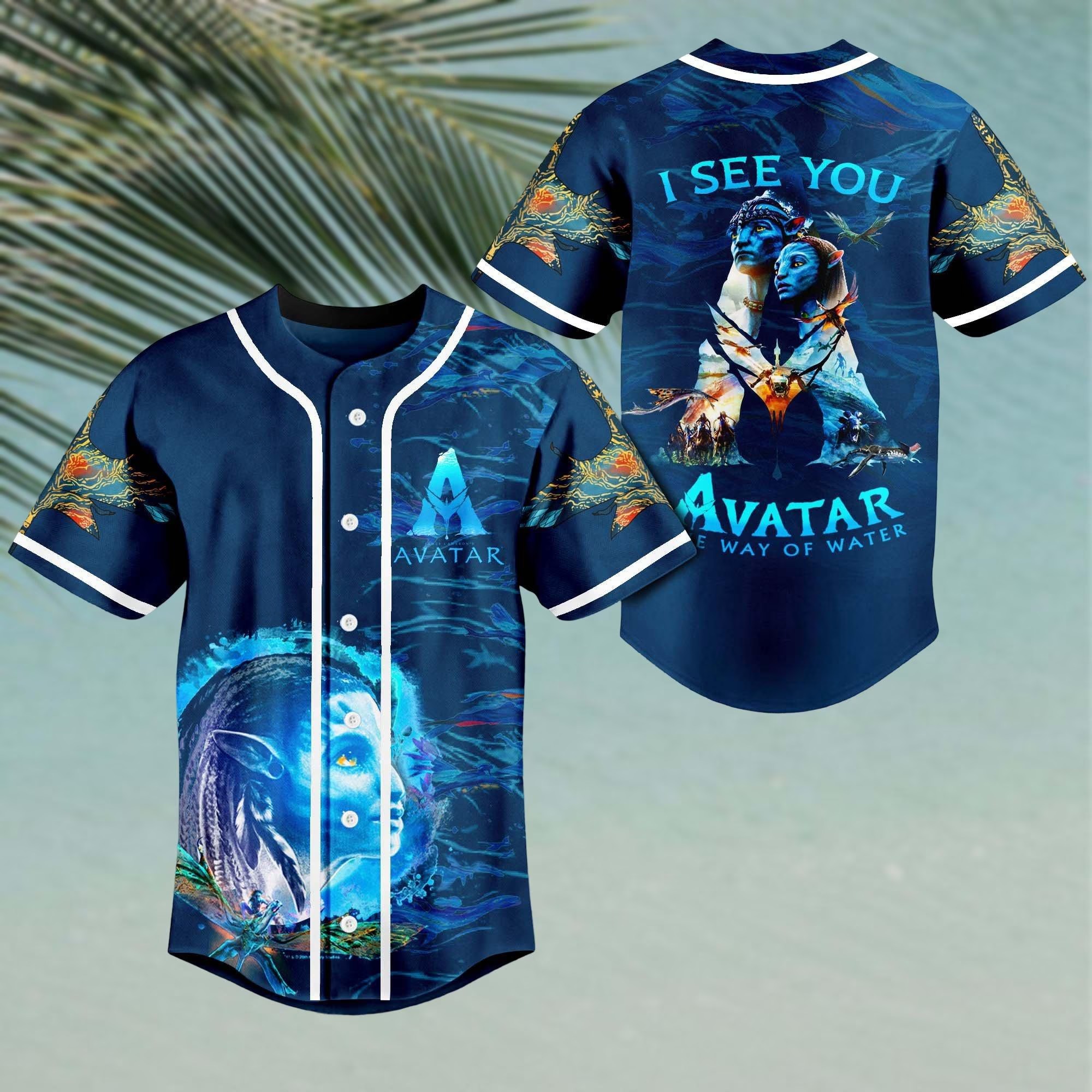 Avatar Baseball Jersey, Avatar The Way of Water T-Shirt, Jake Sully and Neytiri Jersey
