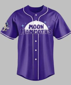 Alternative view of 2025 Seawolves Moon Mammoths Baseball Jersey