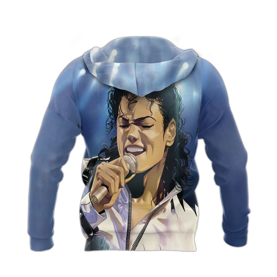 Michael Jackson Michael Jackson All Over Print 3D Hoodie - Image 3