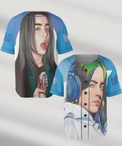 Billie Eilish Baseball Jersey: Hit Me Hard and Soft Concert Outfit