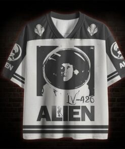 Alternative view of Retro Alien Mesh Jersey
