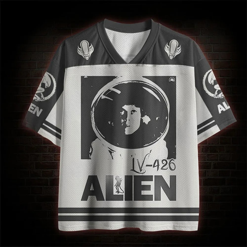 Retro Alien Mesh Jersey - Image 2