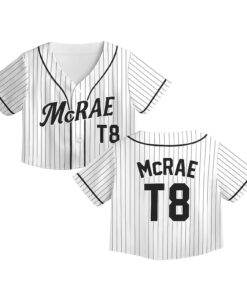 Alternative view of Tate Mcrae T8 Croptop Jersey, Tate Concert Clothes, T8 Mcrae Jersey, Tate Mcrae Tshirt, T8 Shirt, T8 Hoodie, Tate Mcrae Jersey