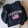 Embroidered Charlie Kirk Freedom Sweatshirt, Charlie Kirk Shirt, Charlie Kirk Freedom Sweatshirt