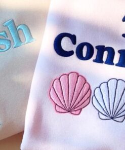 Alternative view of Custom Team TSITP Embroidered Sweatshirt, The Summer I Turned Pretty Shirt, Team Connie Baby, Team Jellyfish, Summer Vibes