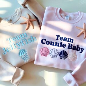 Custom Team TSITP Embroidered Sweatshirt, The Summer I Turned Pretty Shirt, Team Connie Baby, Team Jellyfish, Summer Vibes