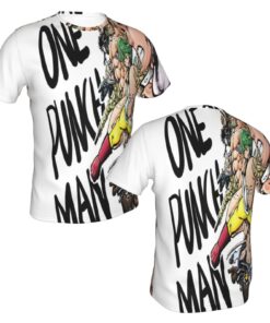 Unisex One Punch Man T Shirts For Men Women Short Sleeve Shirts 3D Graphics Tees Shirt