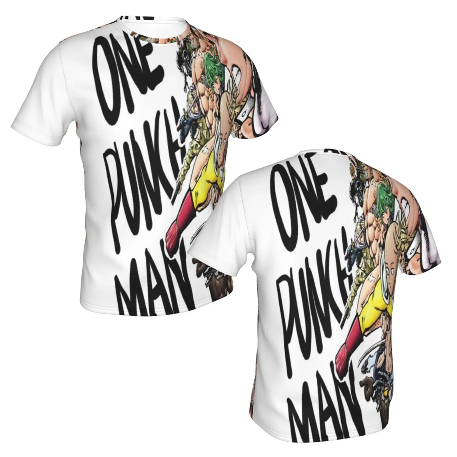 Unisex One Punch Man T Shirts For Men Women Short Sleeve Shirts 3D Graphics Tees Shirt