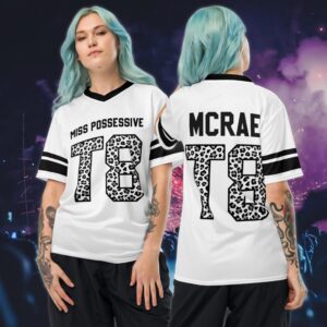 Mcrae T8 Cheetah Print Concert Outfit Jersey, Custom Color