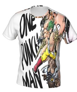 Alternative view of Unisex One Punch Man T Shirts For Men Women Short Sleeve Shirts 3D Graphics Tees Shirt
