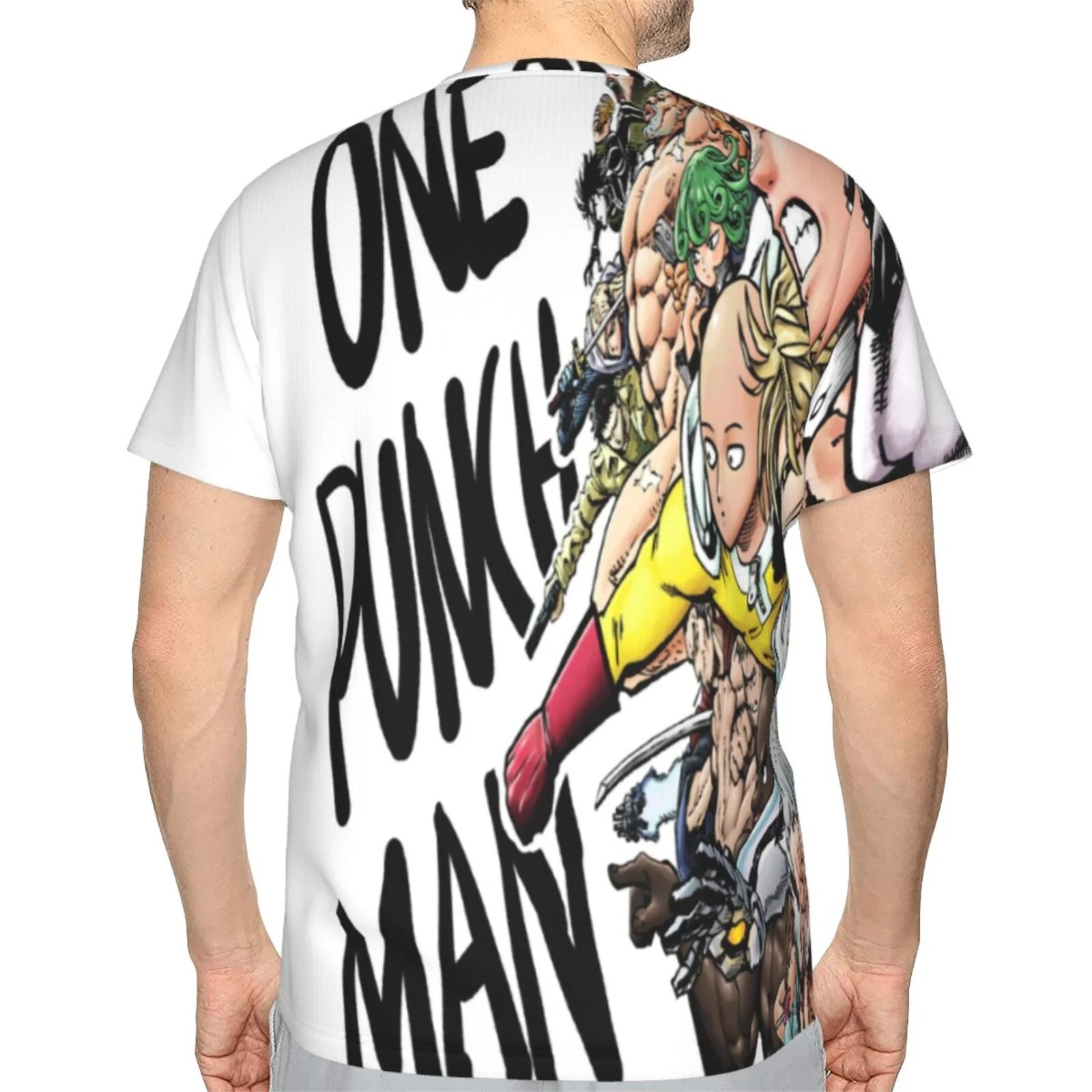 Unisex One Punch Man T Shirts For Men Women Short Sleeve Shirts 3D Graphics Tees Shirt - Image 6