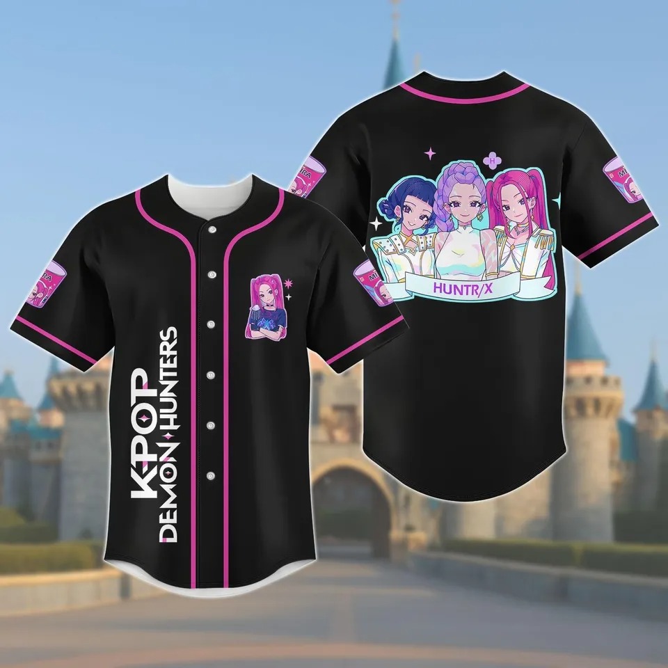 Mira Baseball Jersey, Kpop Huntrix Merch, Kpop Demon Hunter Baseball Shirt, Huntrix Shirt