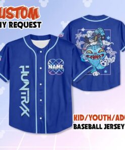 Custom Demon Hunter Tiger Baseball Jersey, Huntrix Hunter Kpop Shirt, Custom Kpop Baseball Shirt