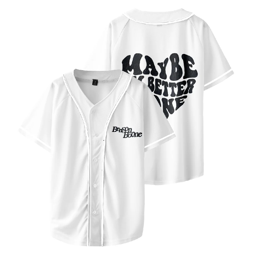 Custom Color Benson boone Merch Maybe I'm Better Alone Baseball Tee Men Women Summer T-Shirt Short Sleeve Shirts - Image 4