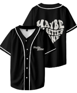 Custom Color Benson boone Merch Maybe I'm Better Alone Baseball Tee Men Women Summer T-Shirt Short Sleeve Shirts