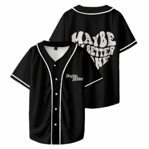 Custom Color Benson boone Merch Maybe I'm Better Alone Baseball Tee Men Women Summer T-Shirt Short Sleeve Shirts