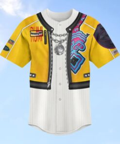 Alternative view of Rumi Huntrix Costume Baseball Jersey, Rumi Jersey Shirt, Kpop Demon Hunters Cosplay Baseball Shirt