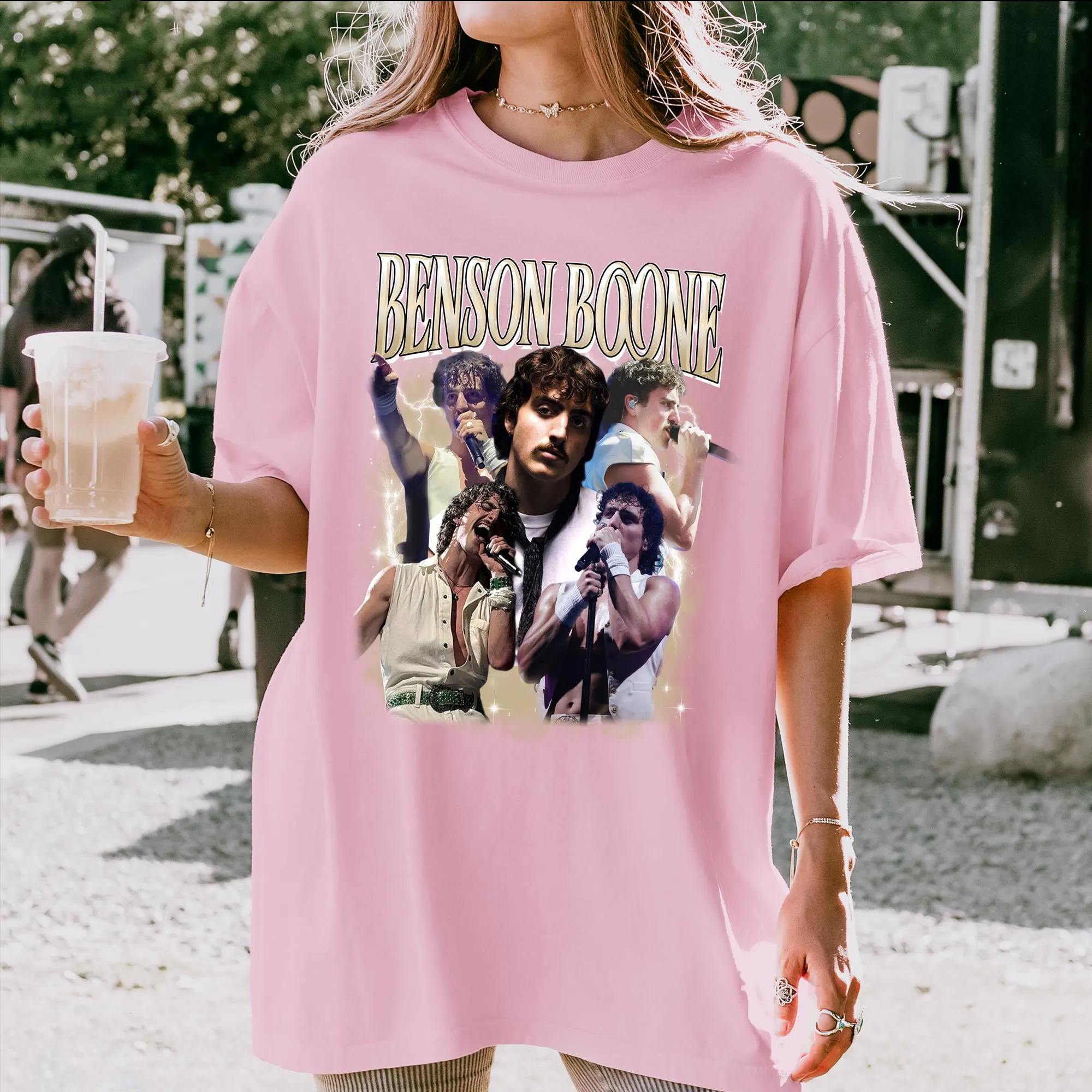 Benson Boone Bootleg Shirt, Benson Boone Shirt, Benson Boone Merch, Benson Boone Concert Tour, Tour Album 2025 Concert - Image 5