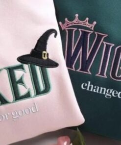 Alternative view of Embroidered Wicked Sweatshirt, Defying Gravity Shirt, Wicked Sweatshirt