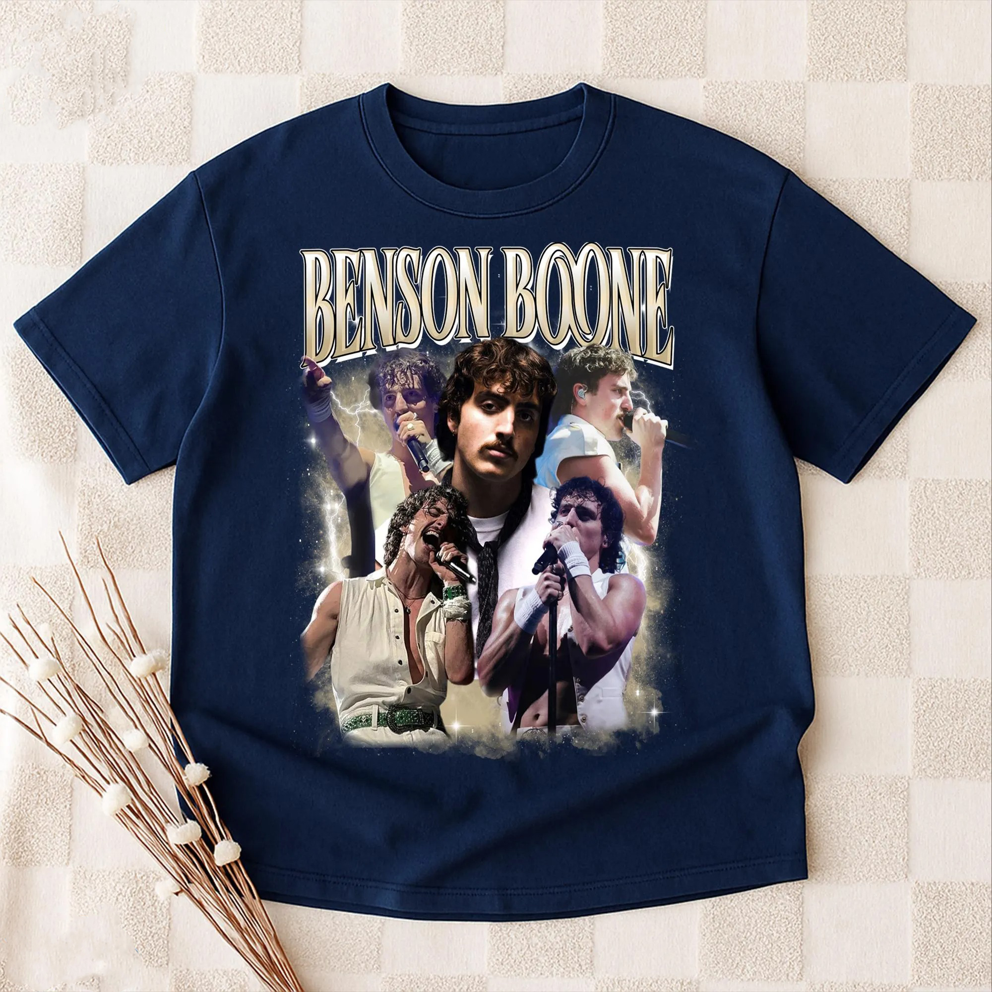 Benson Boone Bootleg Shirt, Benson Boone Shirt, Benson Boone Merch, Benson Boone Concert Tour, Tour Album 2025 Concert - Image 2