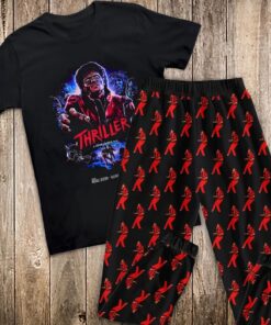 Michael Jackson Thriller Pajamas Set