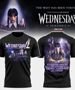 Wednesday TV Series Season 2 Premium 3D Shirt