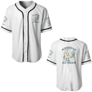 Moonbeam Ice Cream Baseball Jerseys