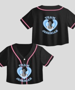 Team Jeremiah Crop Top Baseball Jerseys, The Summer I Turned Pretty Crop Top Baseball, custom color