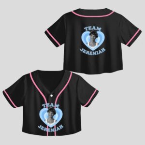 Team Jeremiah Crop Top Baseball Jerseys, The Summer I Turned Pretty Crop Top Baseball, custom color