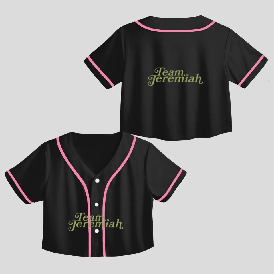 Team Jeremiah Crop Top Baseball Jerseys, The Summer I Turned Pretty Crop Top Baseball - Image 2