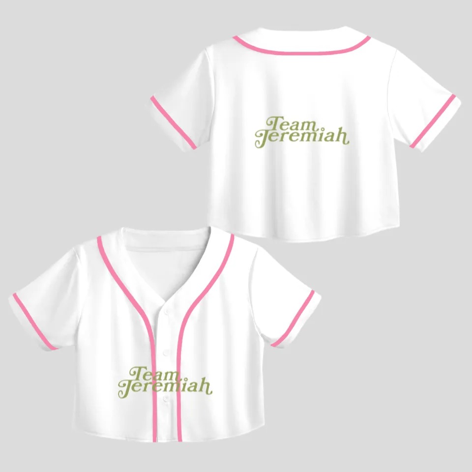 Team Jeremiah Crop Top Baseball Jerseys, The Summer I Turned Pretty Crop Top Baseball