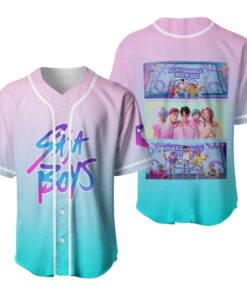 Saja Boys Kpop Demon Hunters Baseball Jersey, Saja Boys Baseball Jersey