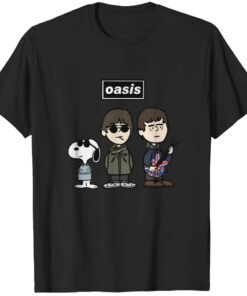 2025 OASIS Band Snoopy T-shirt Heavyweight T-shirt