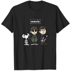 2025 OASIS Band Snoopy T-shirt Heavyweight T-shirt